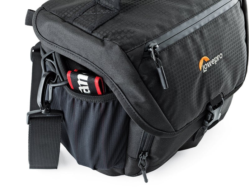 Lowepro LP37121, Nova 170 AW II Camera Bag, Fits DSLR with 24-105mm Attached Lens, Compact Photo Drone, 1-2 Additional Lenses, Flash, Black - Image 5